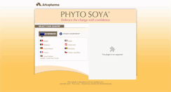 Desktop Screenshot of phytosoya.com