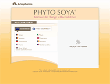 Tablet Screenshot of phytosoya.com